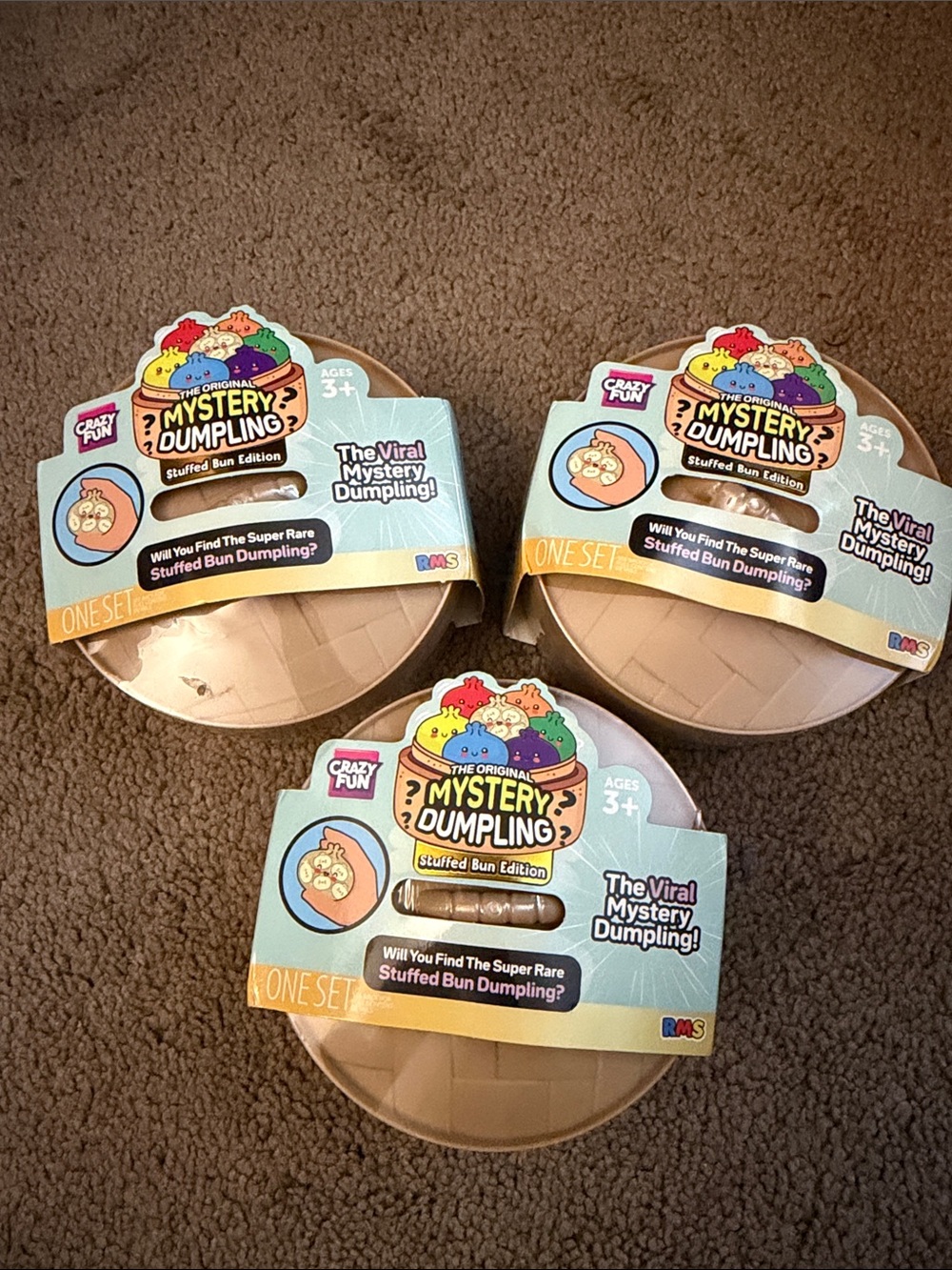 MYSTERY DUMPLING BY RMS  Stuffed Bun Edition